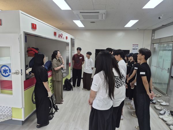 구산고 의료동아리, 김해대학교에서 보건의료 분야 진로체험
